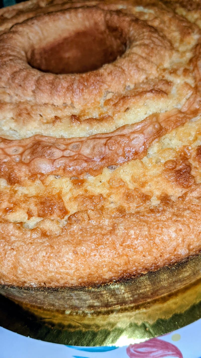 Grandmother  Rose's  Pound Cake w/ Powder Sugar