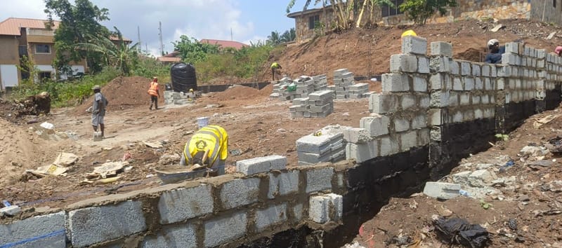 Foundation and Blockwork Construction