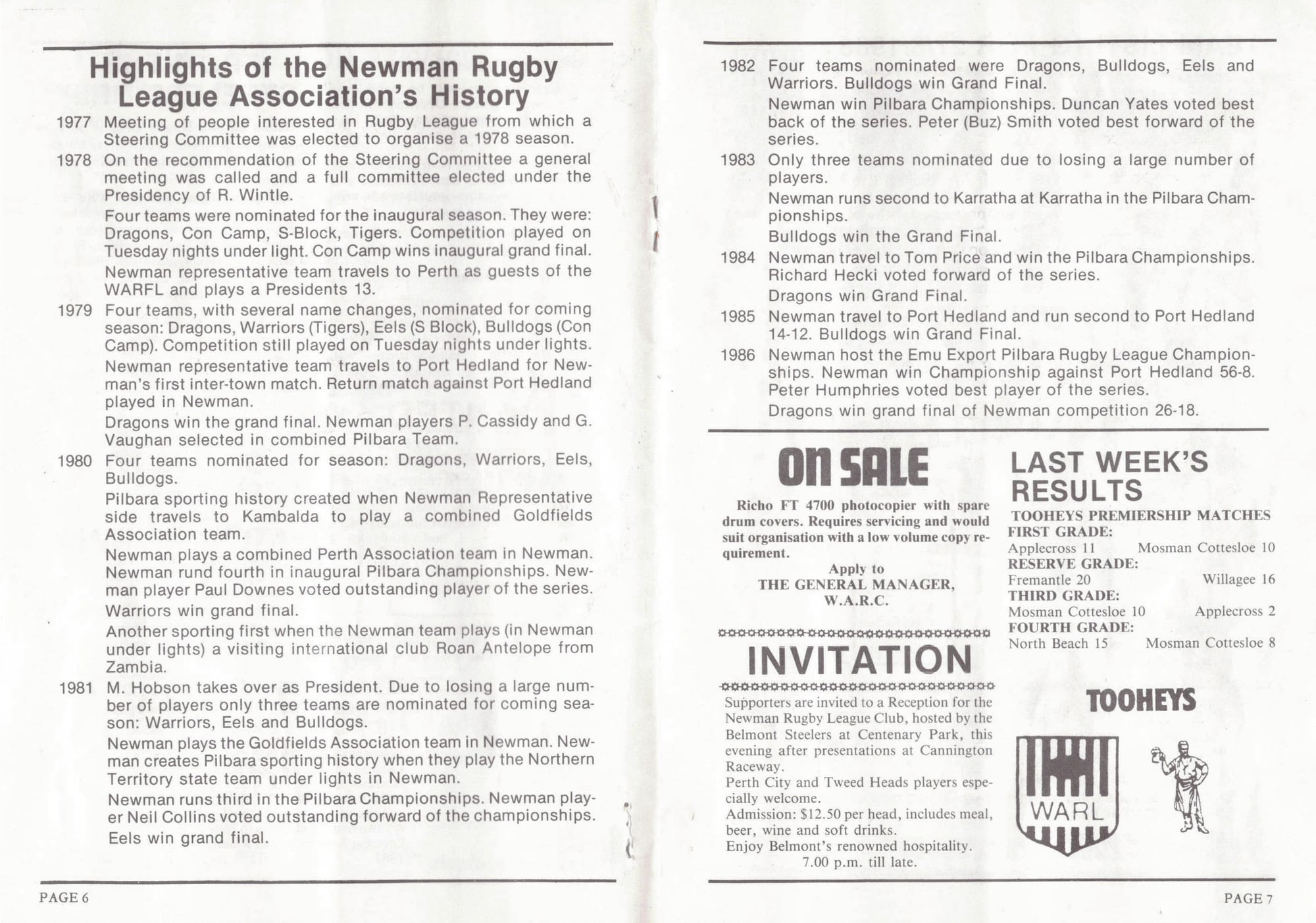 Early history Newman RL