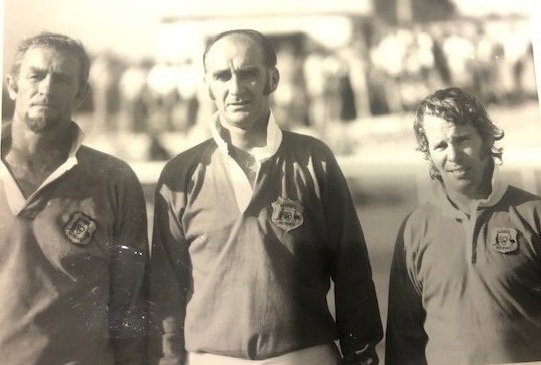 Peter Marshall (far right)