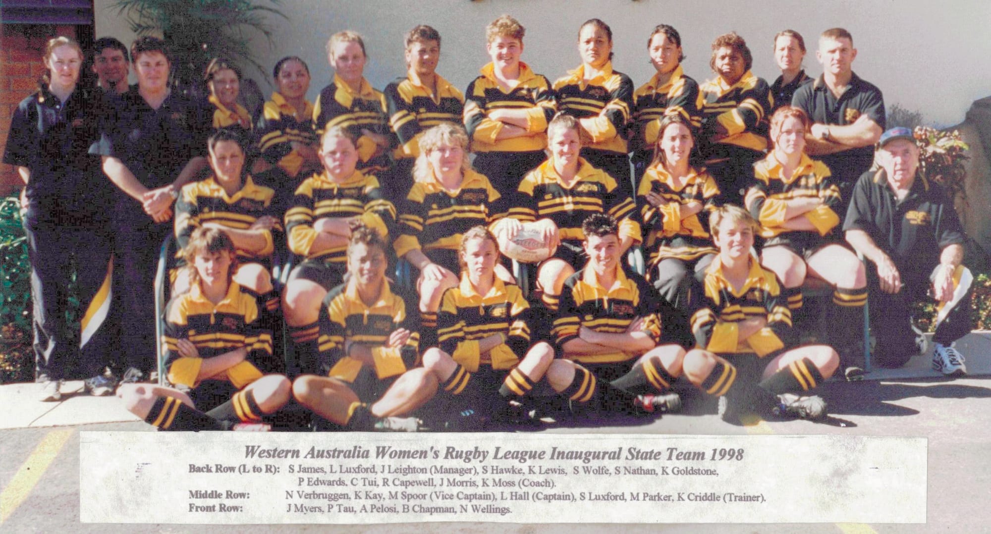 1998 First Womens State Team