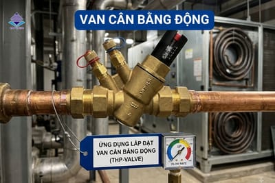 Cách chọn van cân bằng động đúng lưu lượng