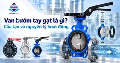 Van bướm tay gạt là gì? Cấu tạo và nguyên lý hoạt động