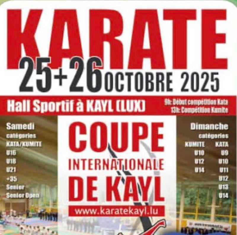 25.10.2025 - Zweimal Platz 5 beim Coupe de Kayl in Luxemburg