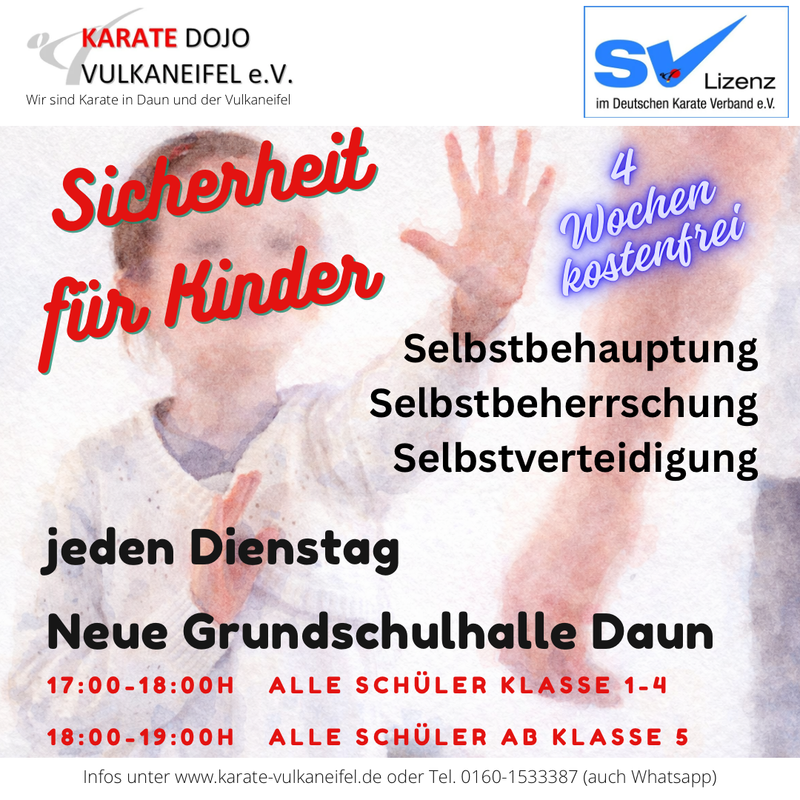 Selbstbehauptung für Kinder ab der Grundschule