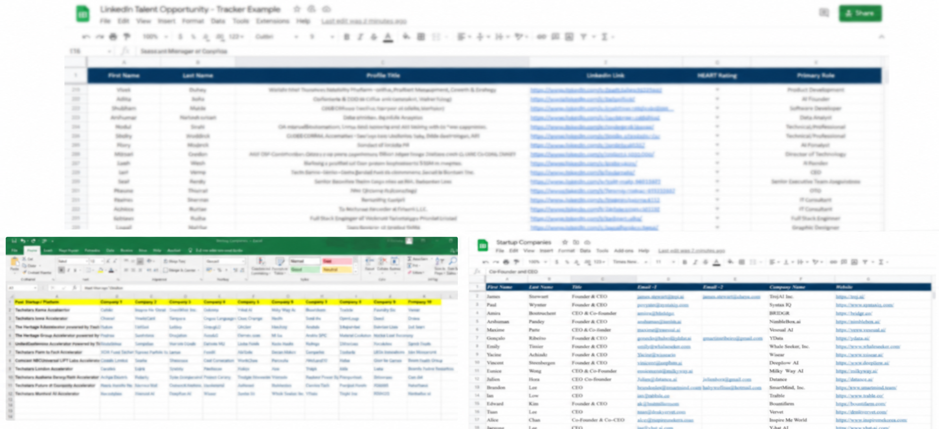 Spreadsheet Data Entry and Formatting
