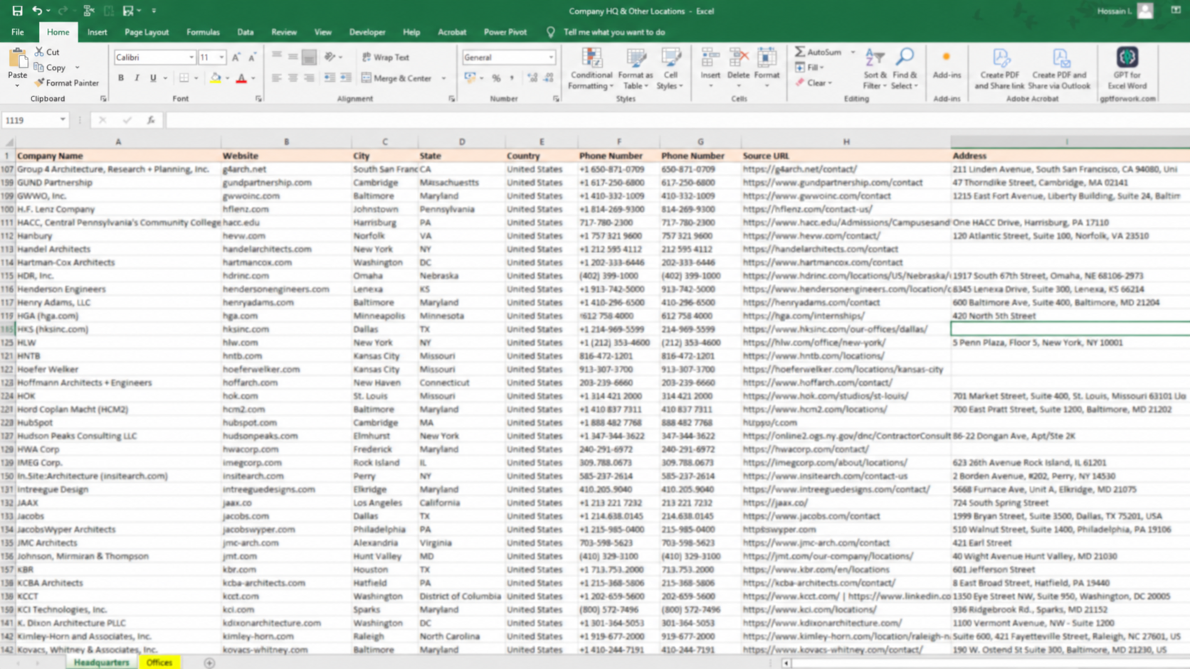 Business and Market Research