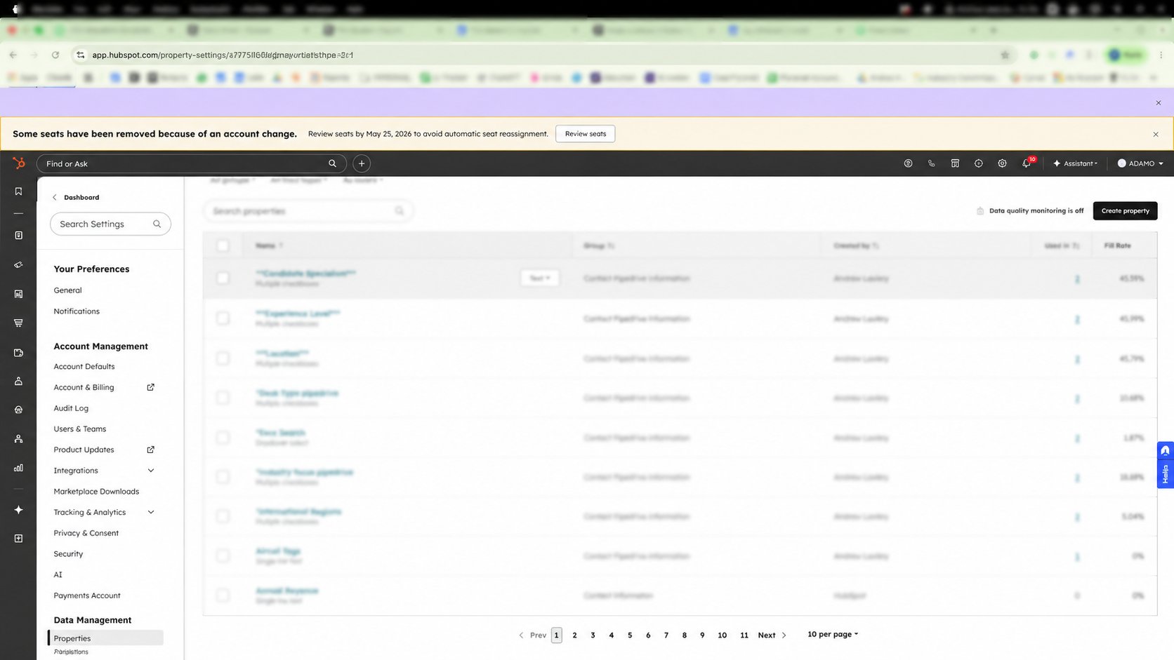 CRM Data Entry and Record Updating