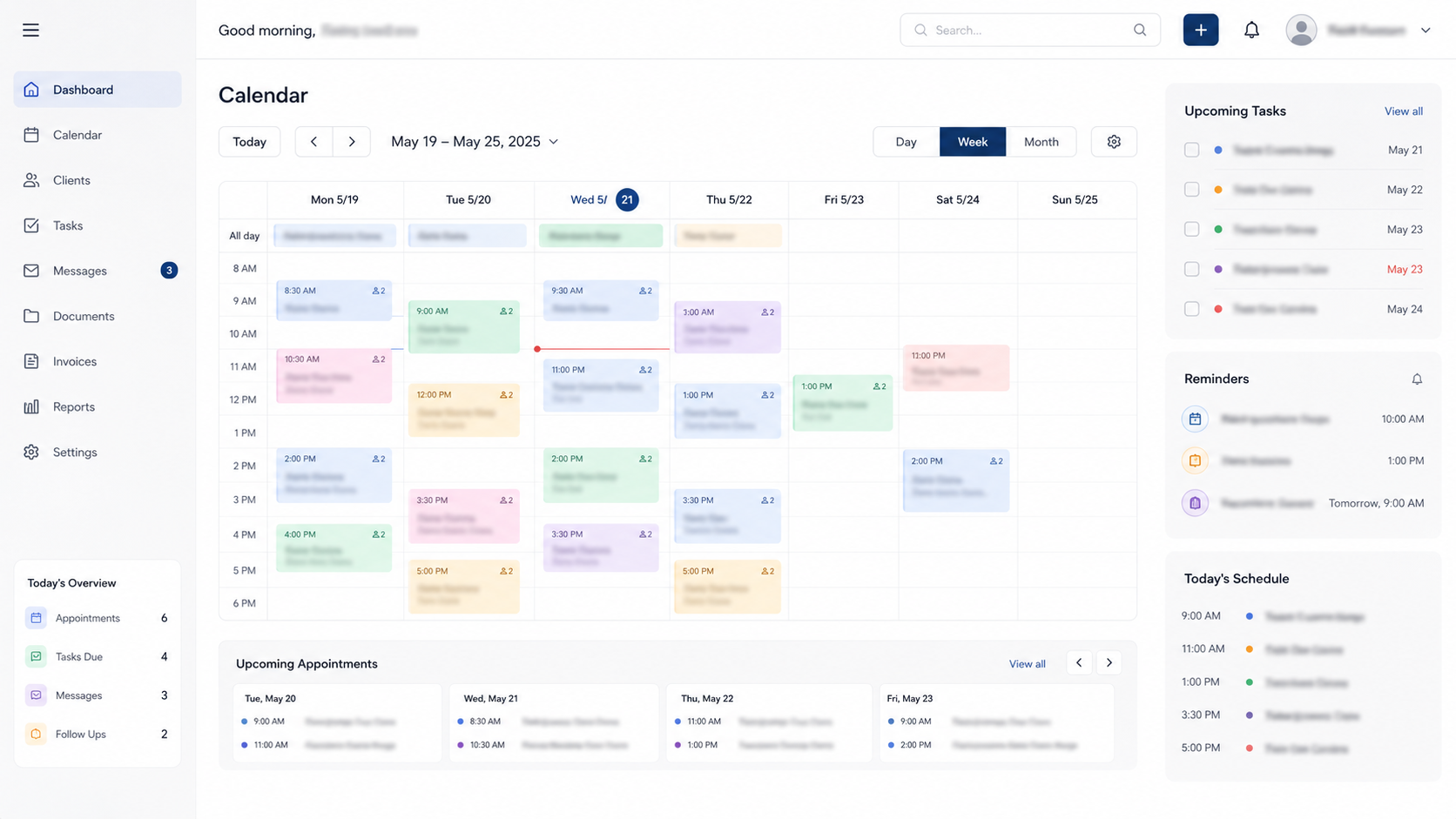 Scheduling and General Administrative Support