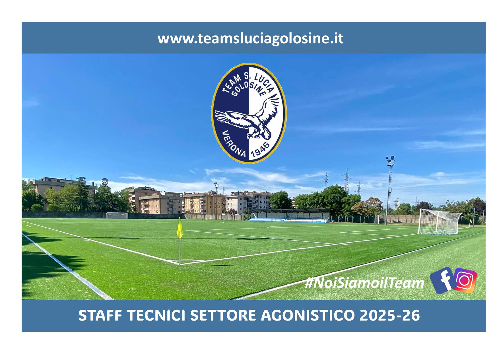 SETTORE GIOVANILE: GLI STAFF TECNICI 2025-26