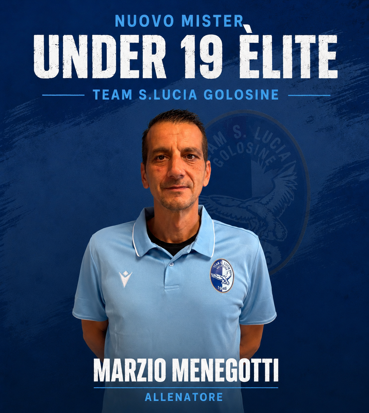 MARZIO MENEGOTTI PER LA JUNIORES