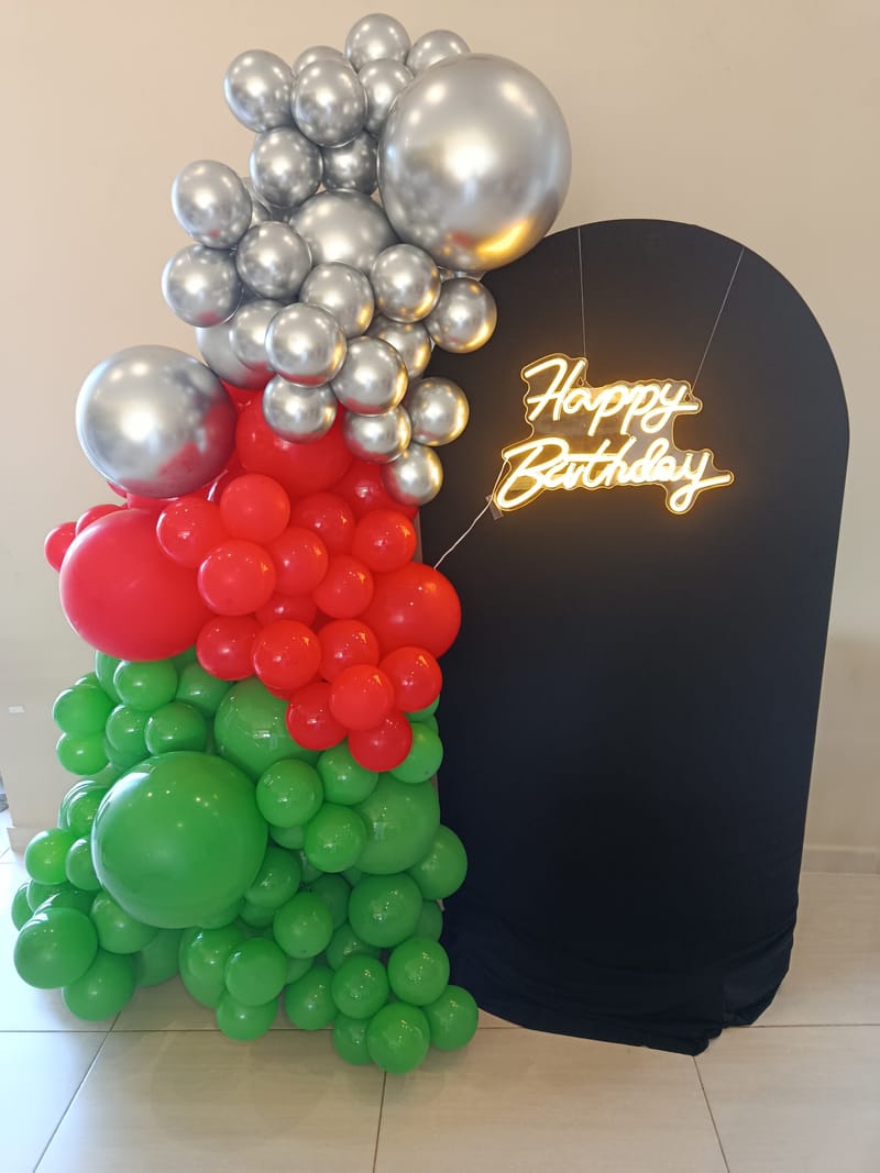 Γιρλάντες-Backdrop