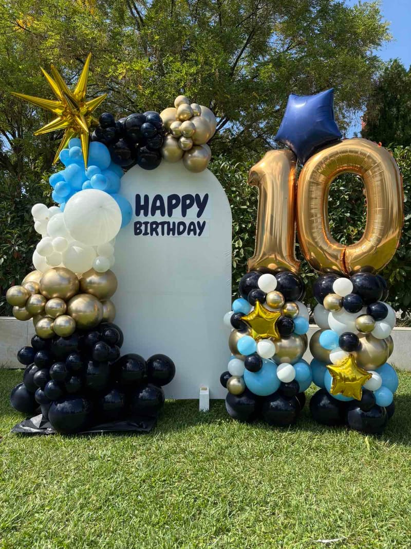 Γιρλάντες-Backdrop