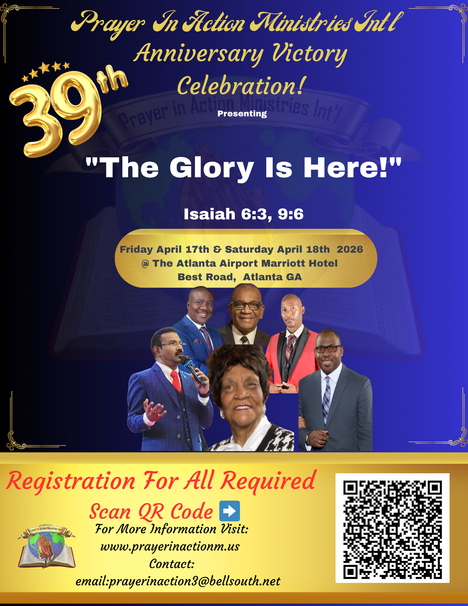 "The Glory Is Here!"