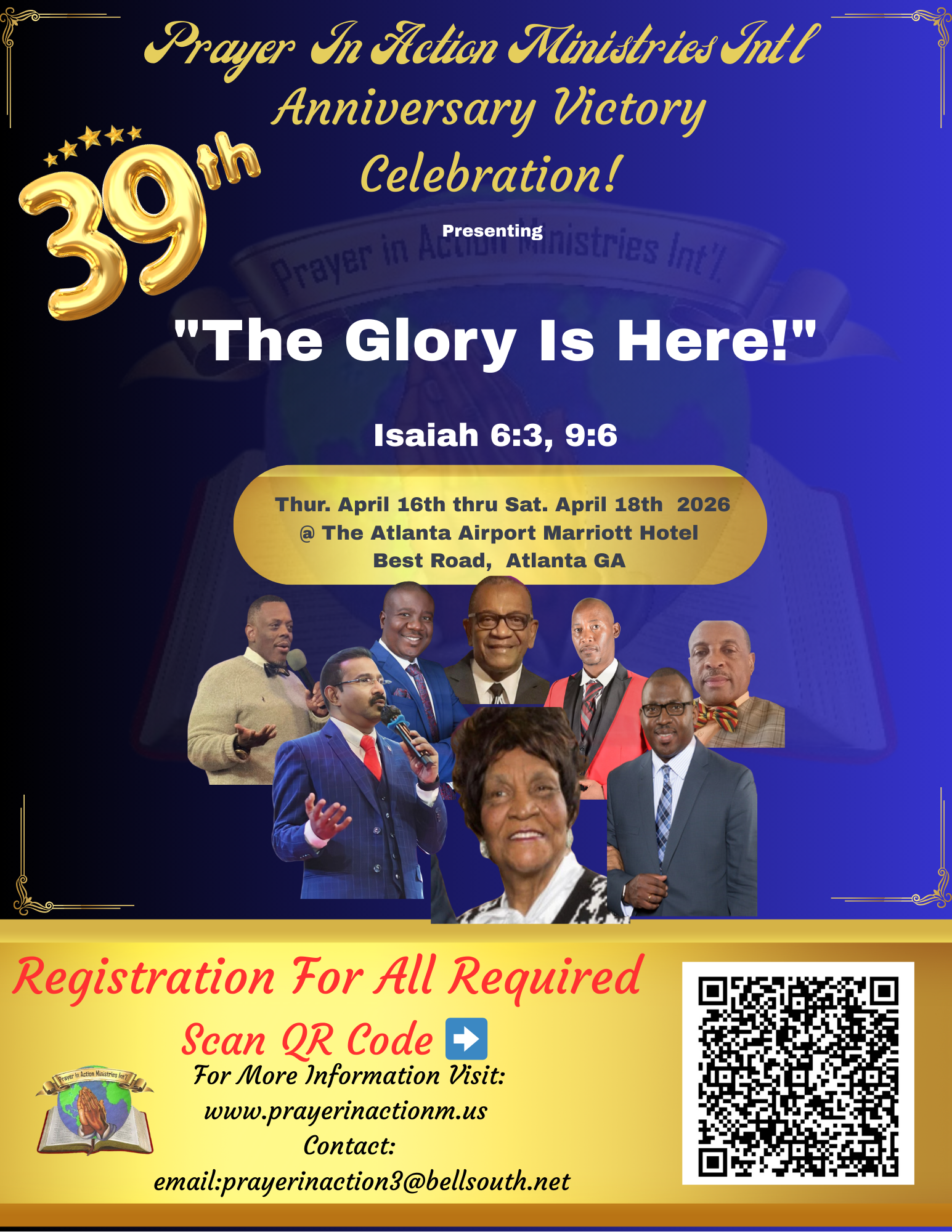 "The Glory Is Here!"