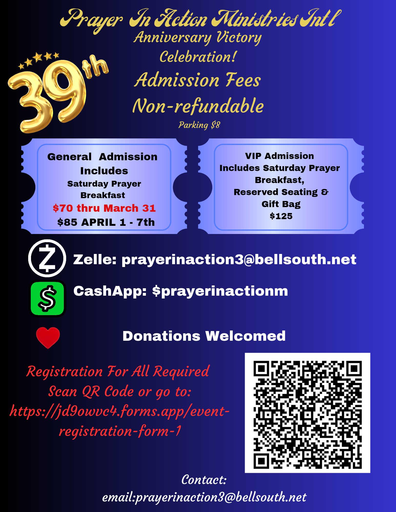 Admission Fees