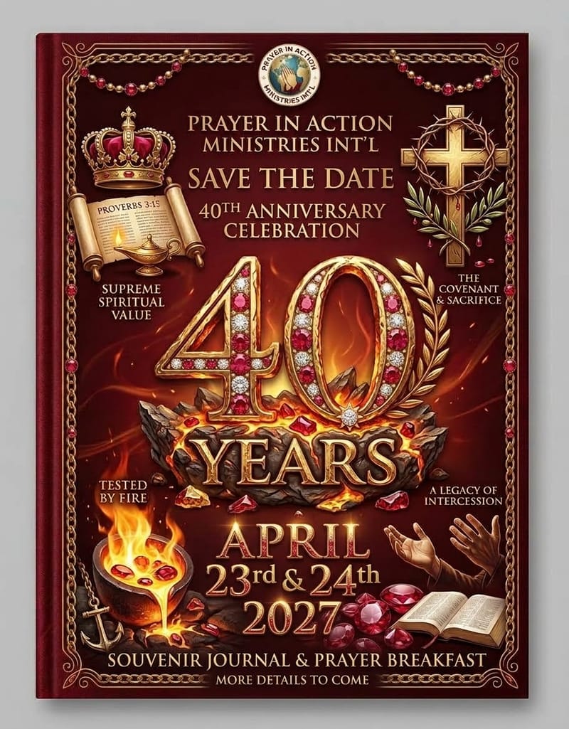 Save The Date---April 23rd - April 24th 2027