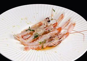 【 Carpaccio Scampi 】