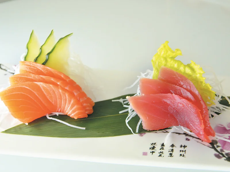 【 Sashimi Salmone Tonno 6pz 】