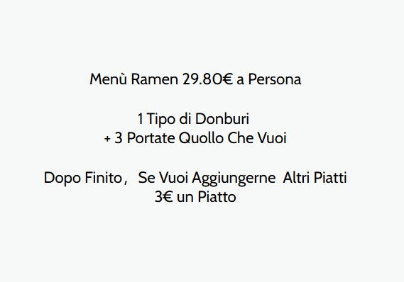 Come Funziona Menù Donburi ? ⬆