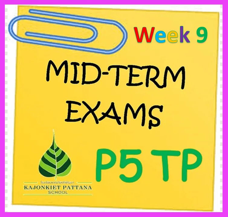 WEEK 9 Update (Midterm Exam): 8th July 2024