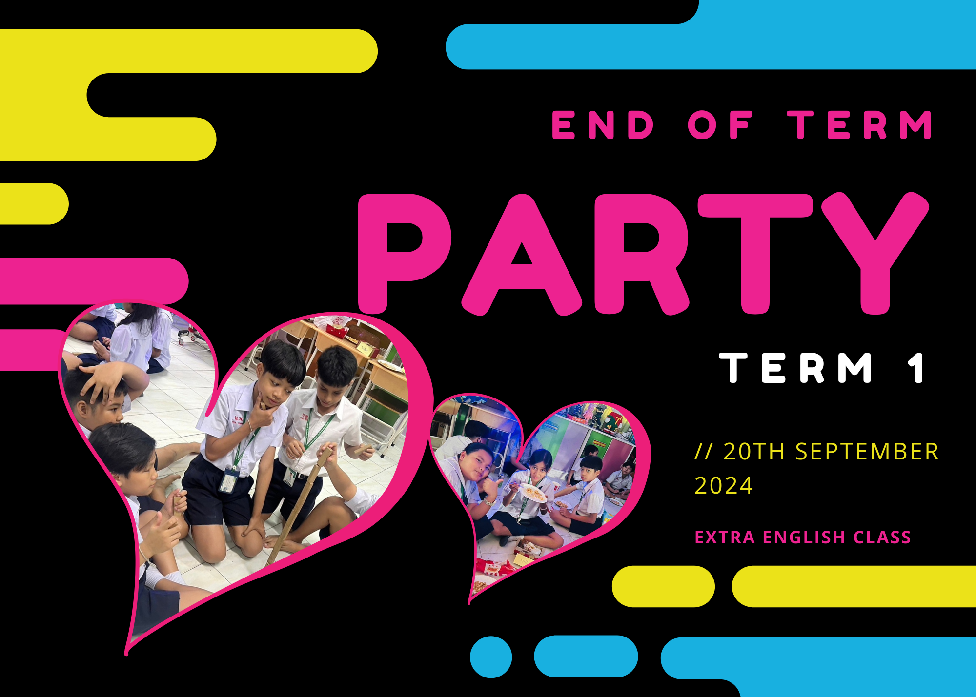 Extra English: End of Term Party, 20th September 2024