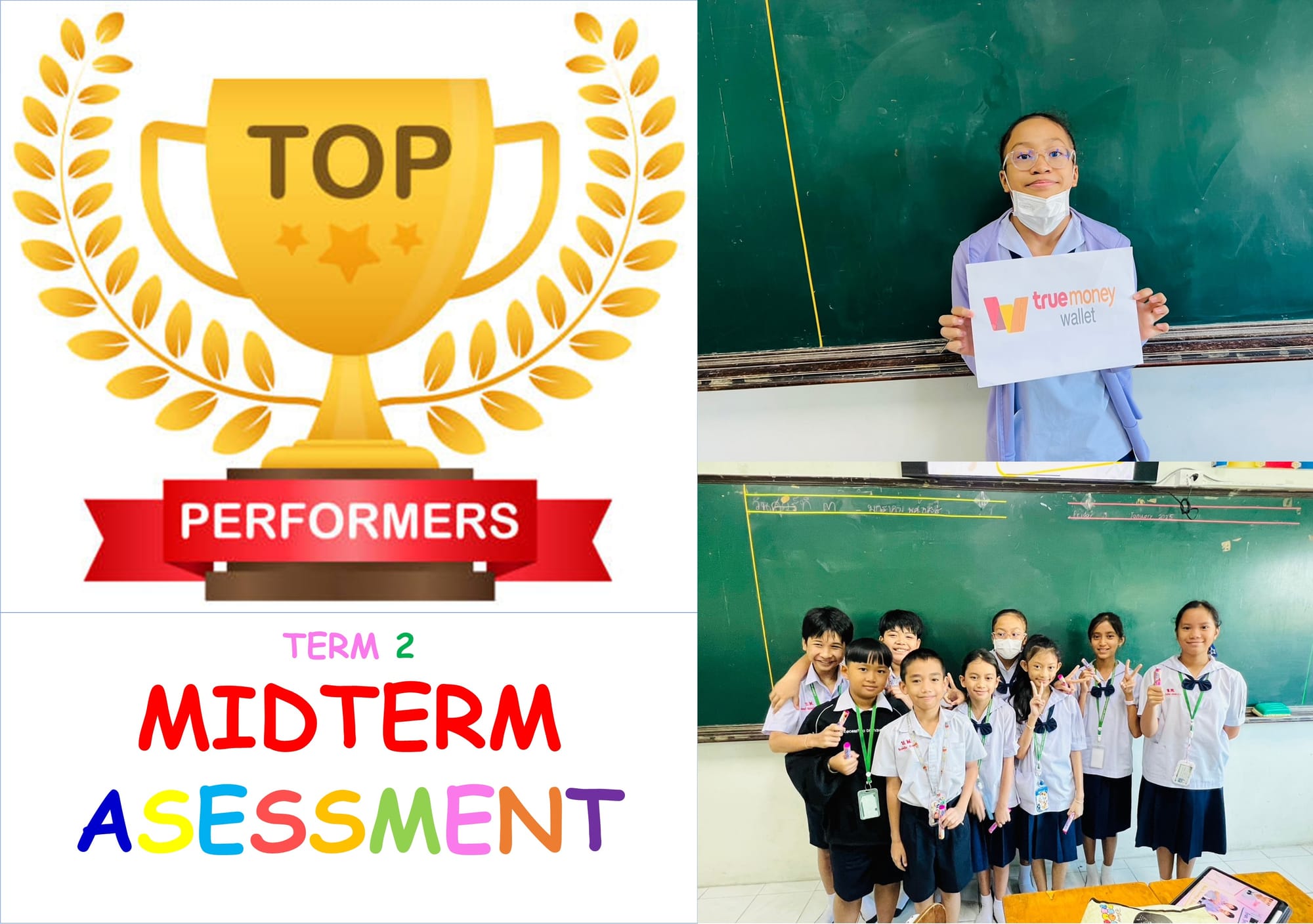 Term 2 Midterm Test Top Performers