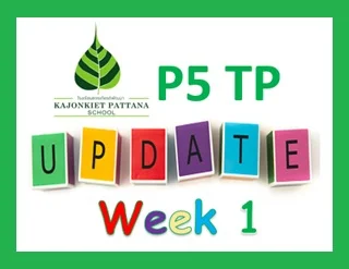 WEEK 1: Welcome Back to Scool, 13th May 2025