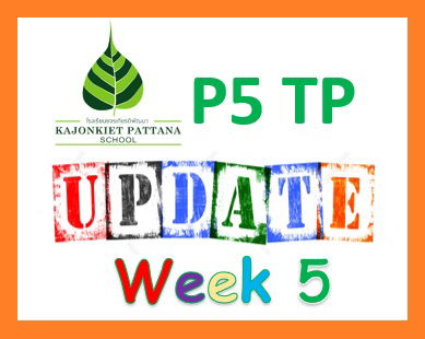 WEEK 5 Update: 9th June 2025