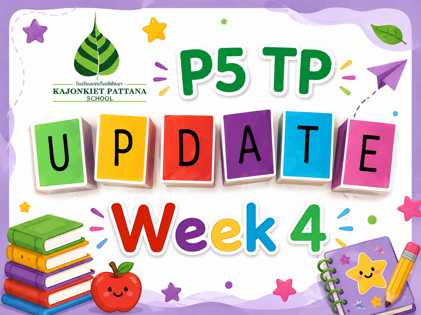 Week 4 Update, 1st June 2026