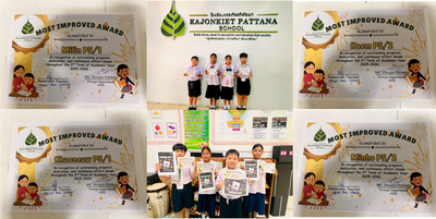 Term 2 Most Improved Students Award