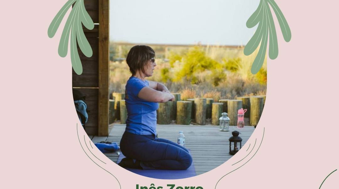 Sessão de yoga promovida pela Mestre Inês Zorro