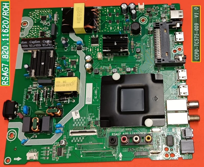 CARTE MÈRE MOTHERBOARD pour TV Hisense 50A7GQ RSAG7.820.12593/ROH EUR 69,00 - FR