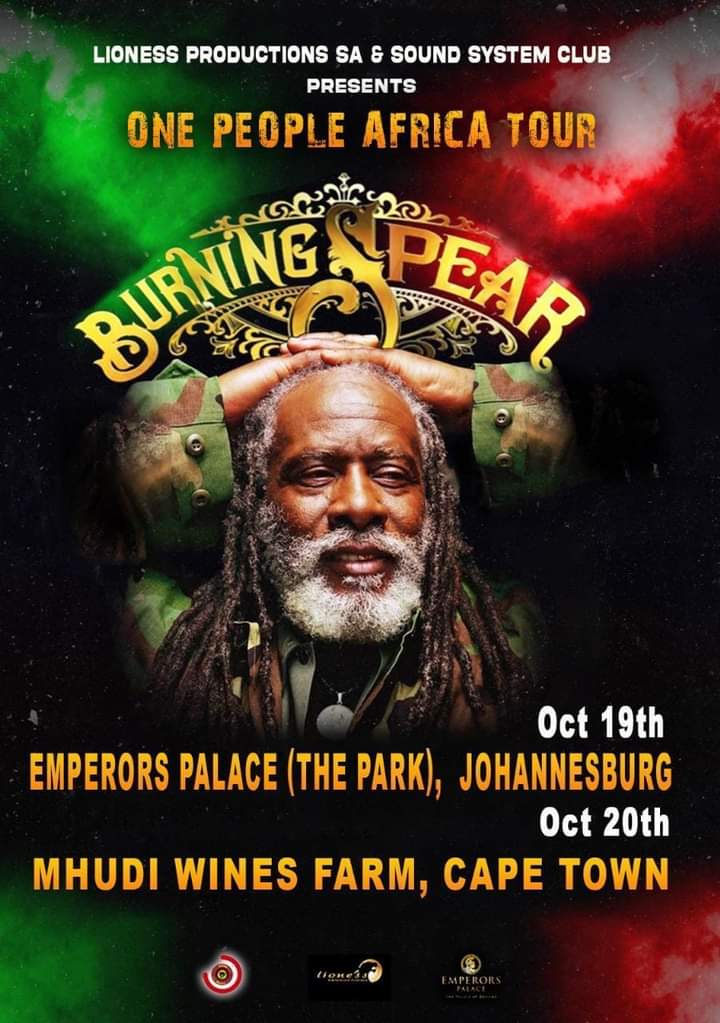 Burning Spear Returns to Africa with One People Africa Tour.