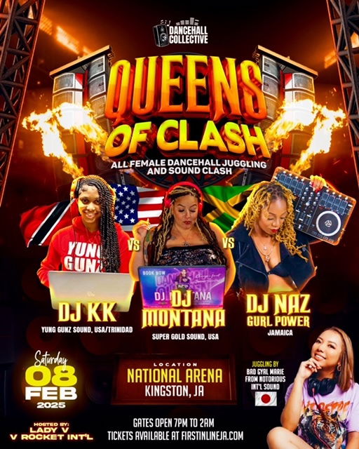 The Dancehall Collective Presents: Queens of Clash - Ladies Dancehall Soundclash and DJ Juggling