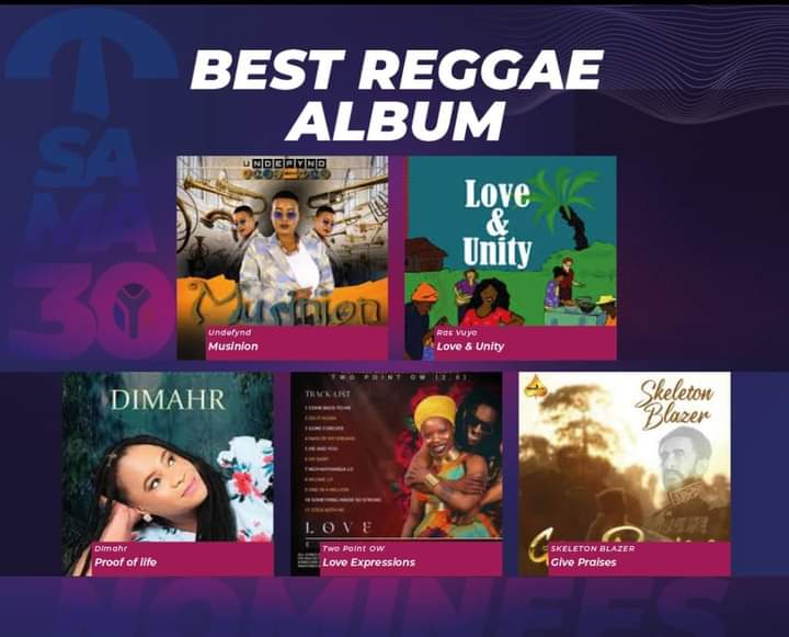 SAMA 30: Introducing Best Reggae Album Nominees.