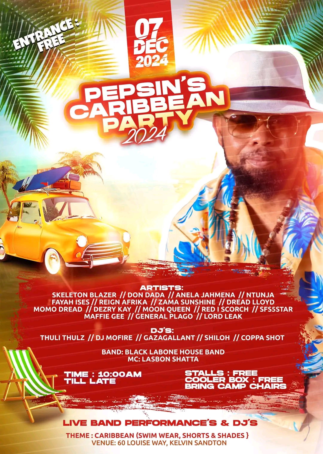 Get ready for an unforgettable experience at "Pepsin's Caribbean Party 2024"