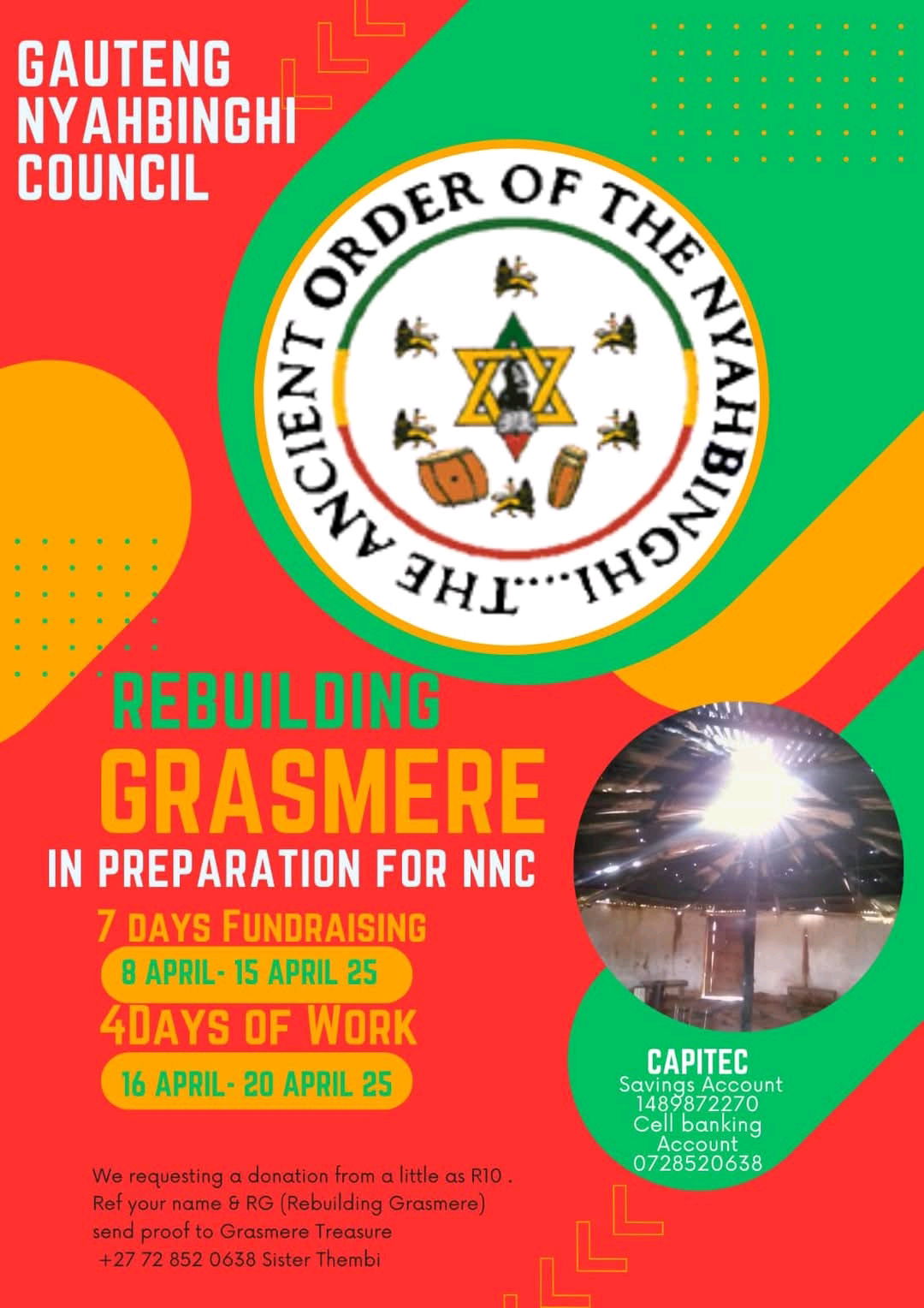 Destruction of the Grasmere Tabernacle – Call for Unity and Rebuilding.