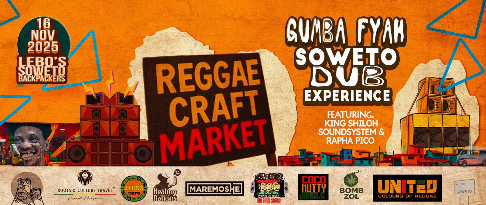 Call For Reggae Crafters - Gumba Fyah Soweto Dub Experience 2025