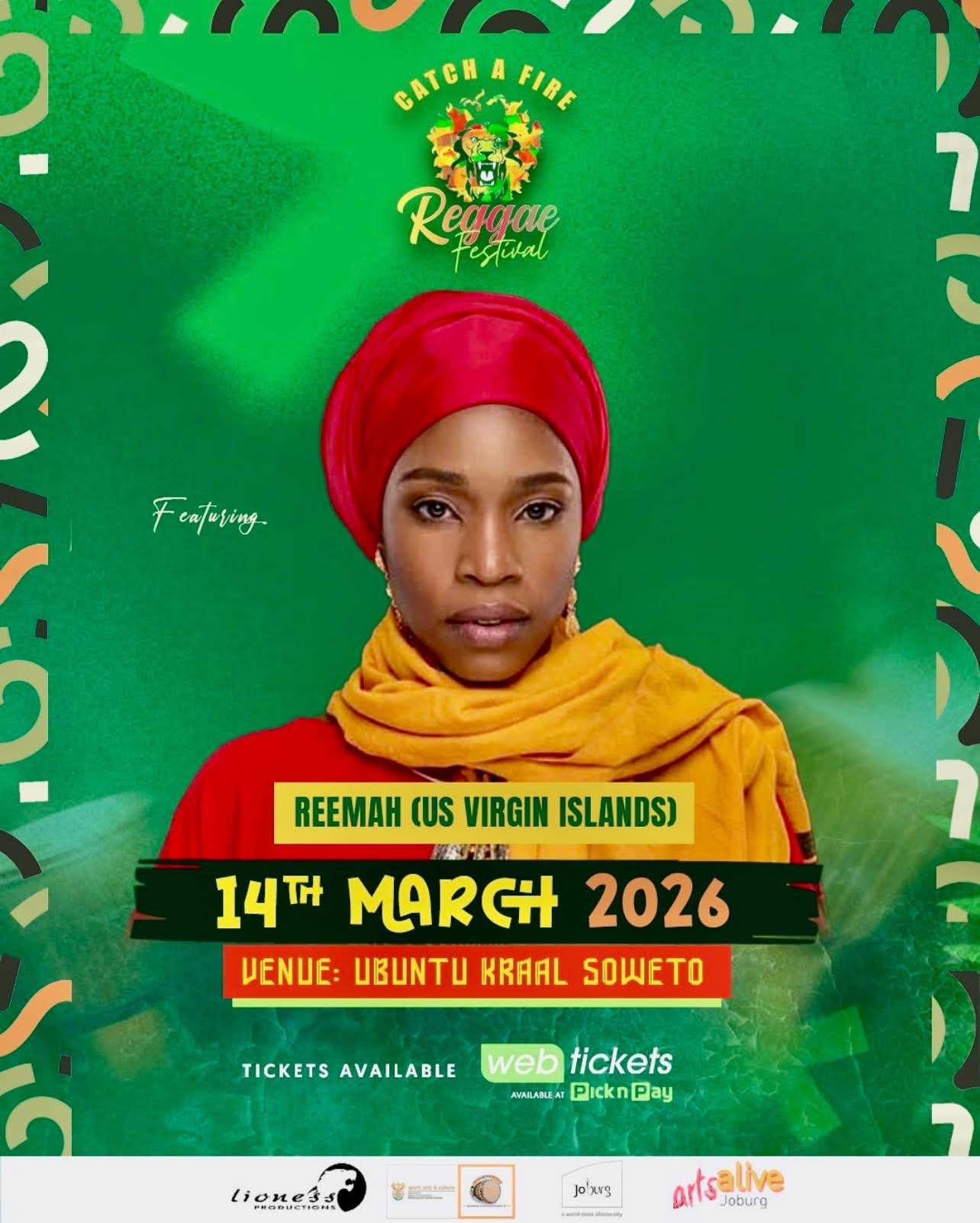 Reggae Songstress Reemah To Headline Catch A Fire Reggae Festival 2026