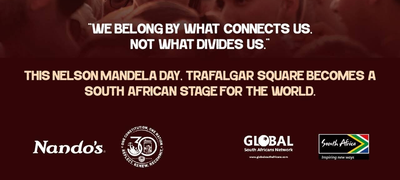 South Africa Takes Centre Stage At Trafalgar Square, London For Nelson Mandela Day Concert