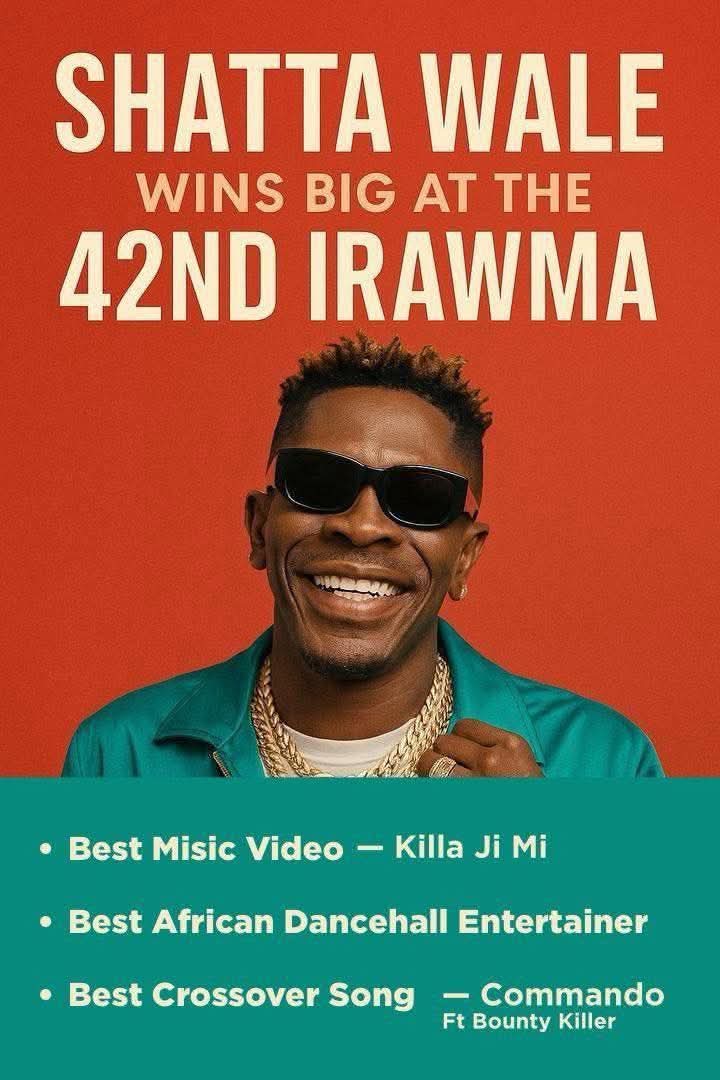 Shatta Wale Wins Big At International Reggae And World Music Awards 2025