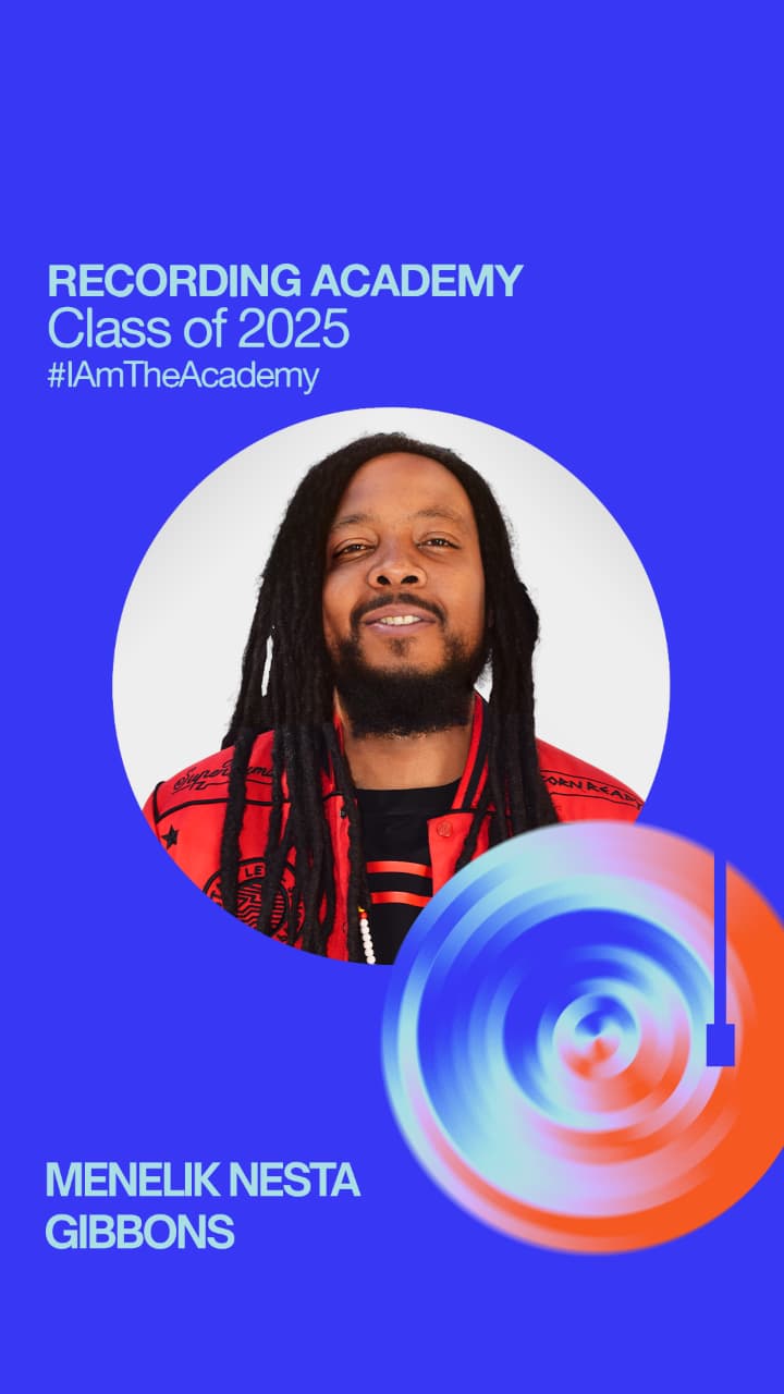 Menelik Nesta Gibbons AKA Don Dada Joins The Recording Academy®