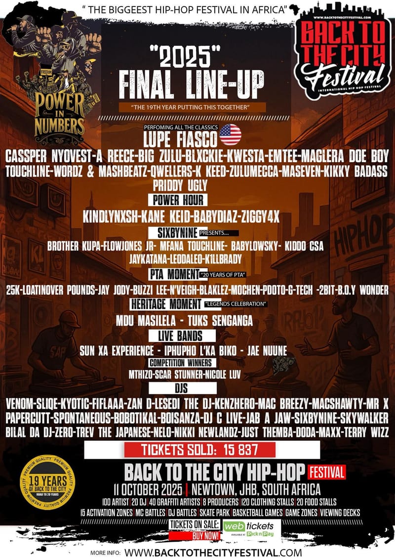 Back to the City Festival Celebrates 19 Years with an Exciting Final Lineup