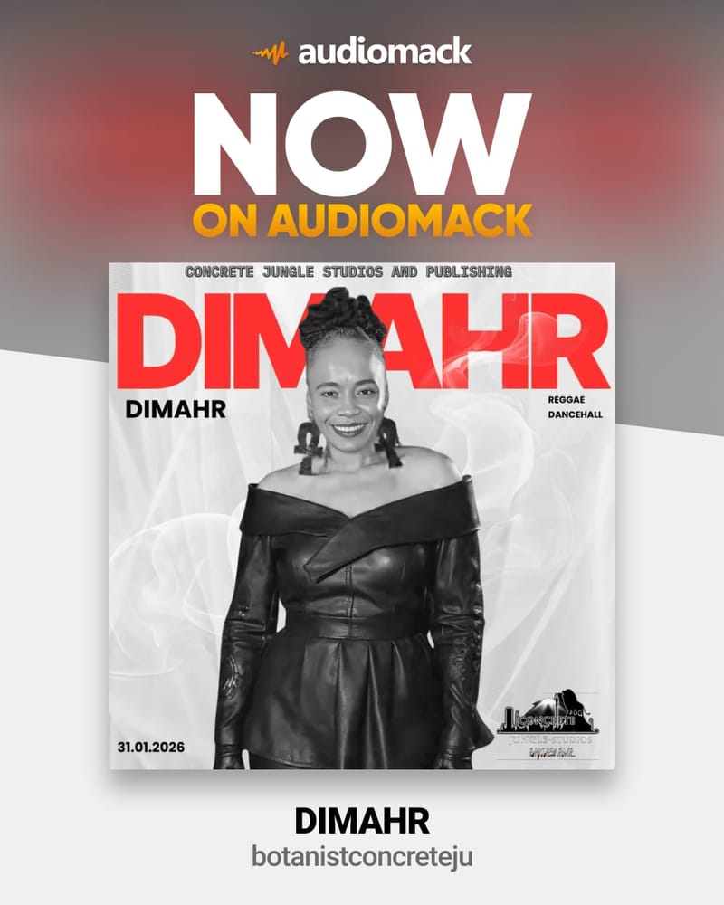 Concrete Jungle Studios and Publishing Presents DIMAHR The Album [January 2026]