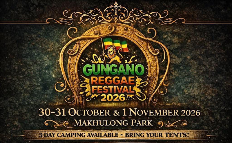 Gungano Reggae Festival Expands to a Historic 3-Day Celebration in 2026
