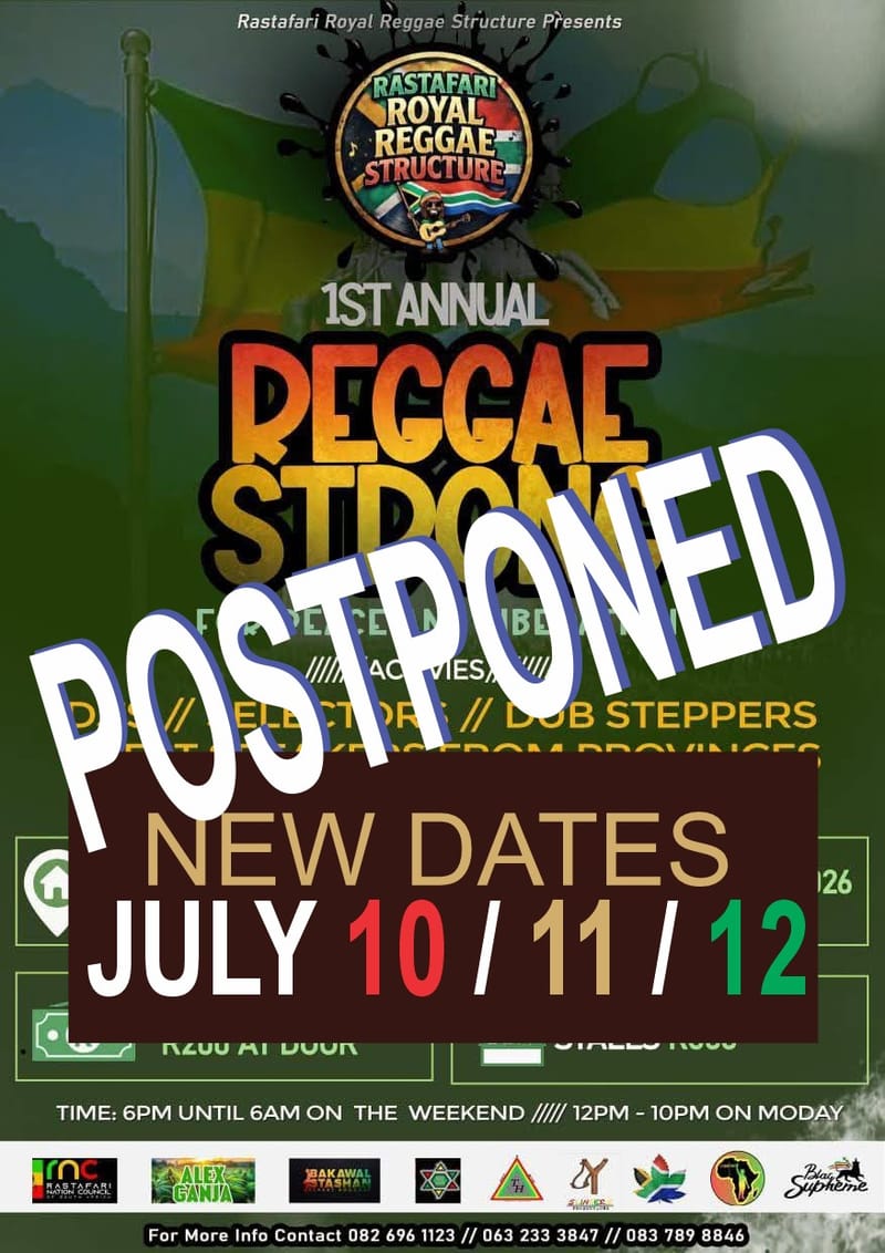 RasTafari Royal Reggae Structure Postpones Launch Event to July 2026