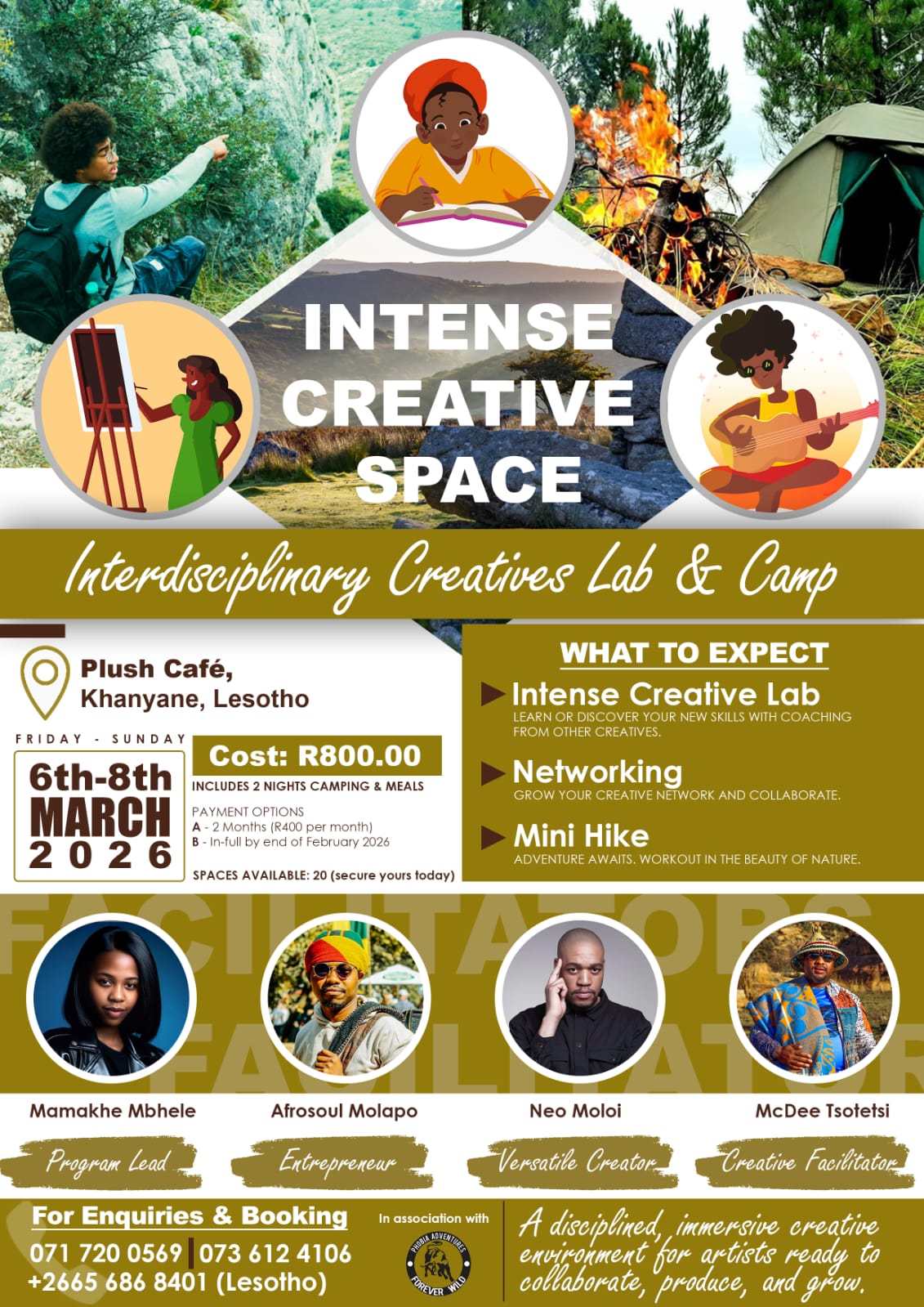 Call For Creatives: Intense Creative Space —Interdisciplinary Creatives Lab & Camp 2026