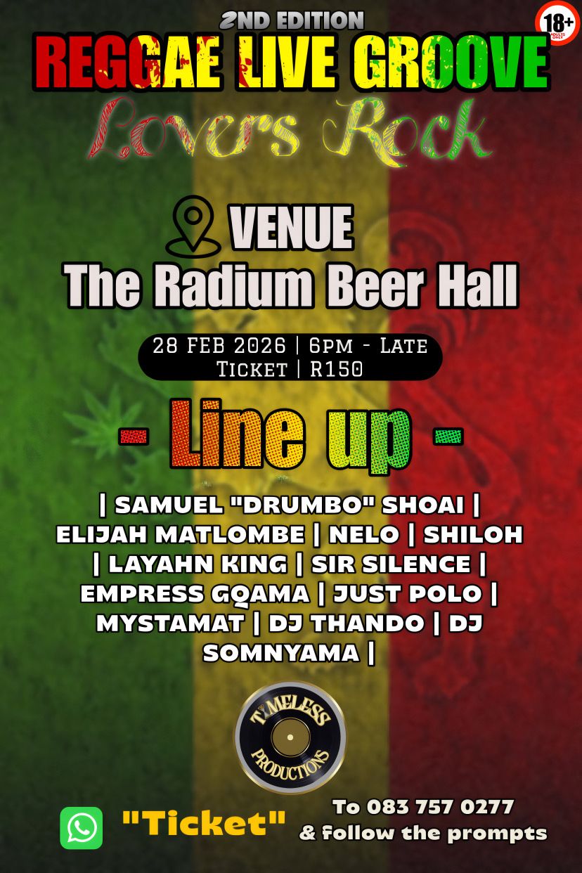 Timeless Productions to host the 2nd Edition Reggae Live Groove: Restoring Reggae Sound Integrity - Lovers Rock Edition