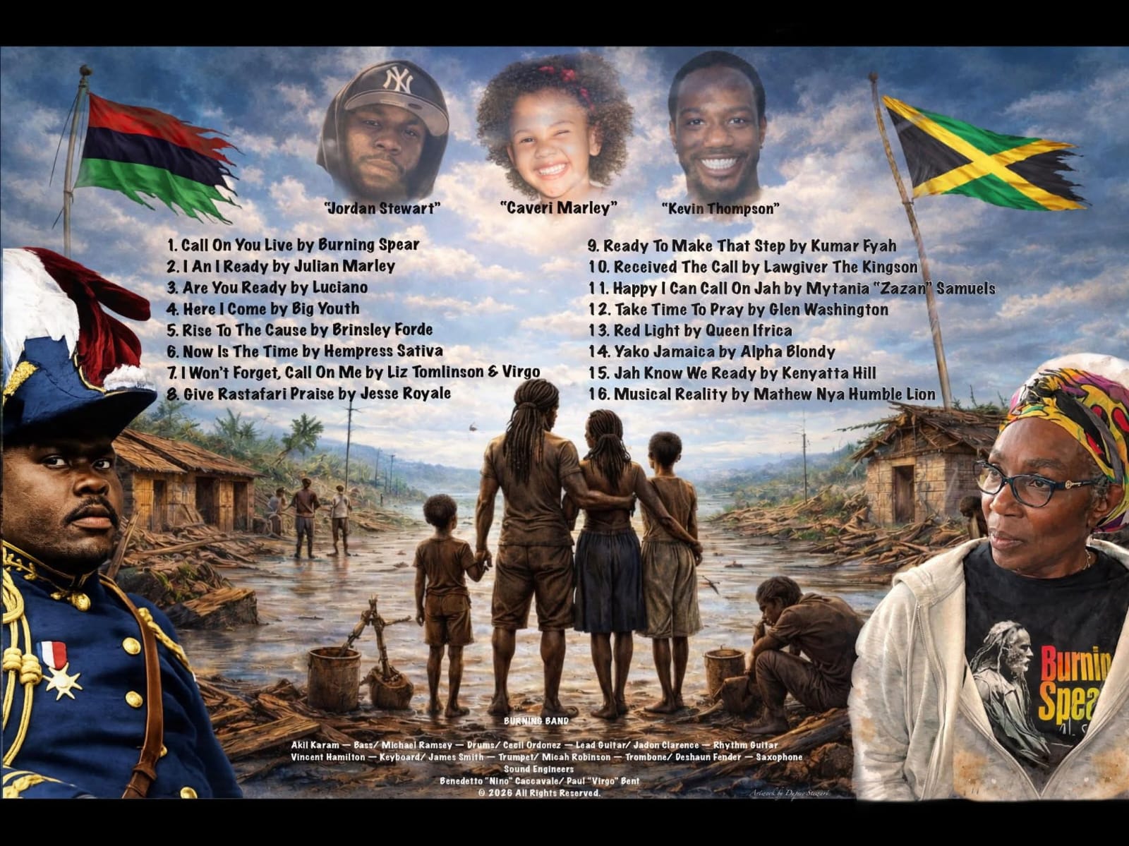 Burning Spear And Friends - Call On Me Live Album 2026